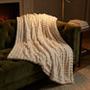 CloudHug Bubble Plush Blanket