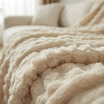 CloudHug Bubble Plush Blanket
