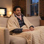 CloudHug Bubble Plush Blanket